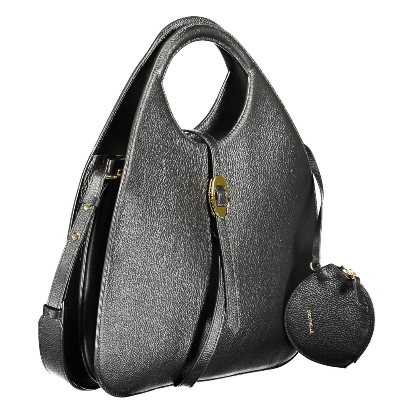 Coccinelle Black Leather Women Handbag Coccinelle