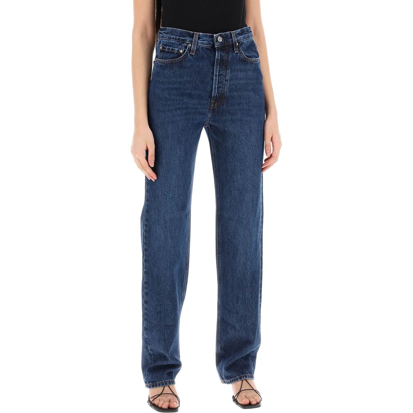 Toteme organic denim classic cut jeans