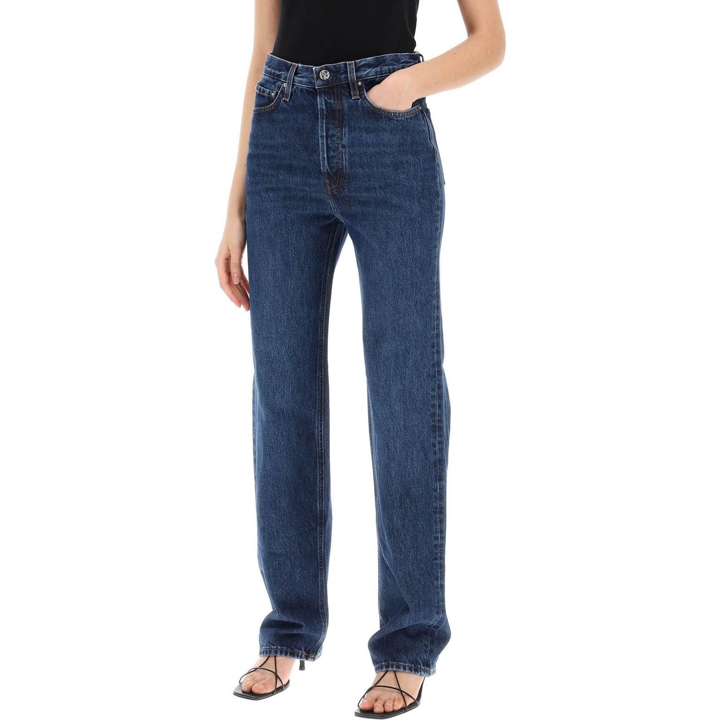 Toteme organic denim classic cut jeans