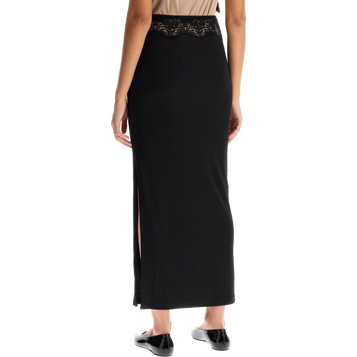 Christopher Esber "knitted skirt with lace detail Skirts Christopher Esber