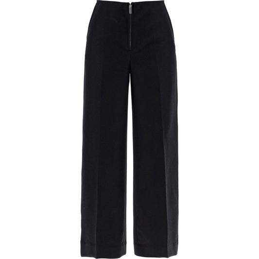 Toteme zip-front wide trousers