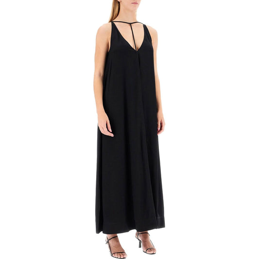 Toteme maxi dress with t-strap belt Dresses Toteme