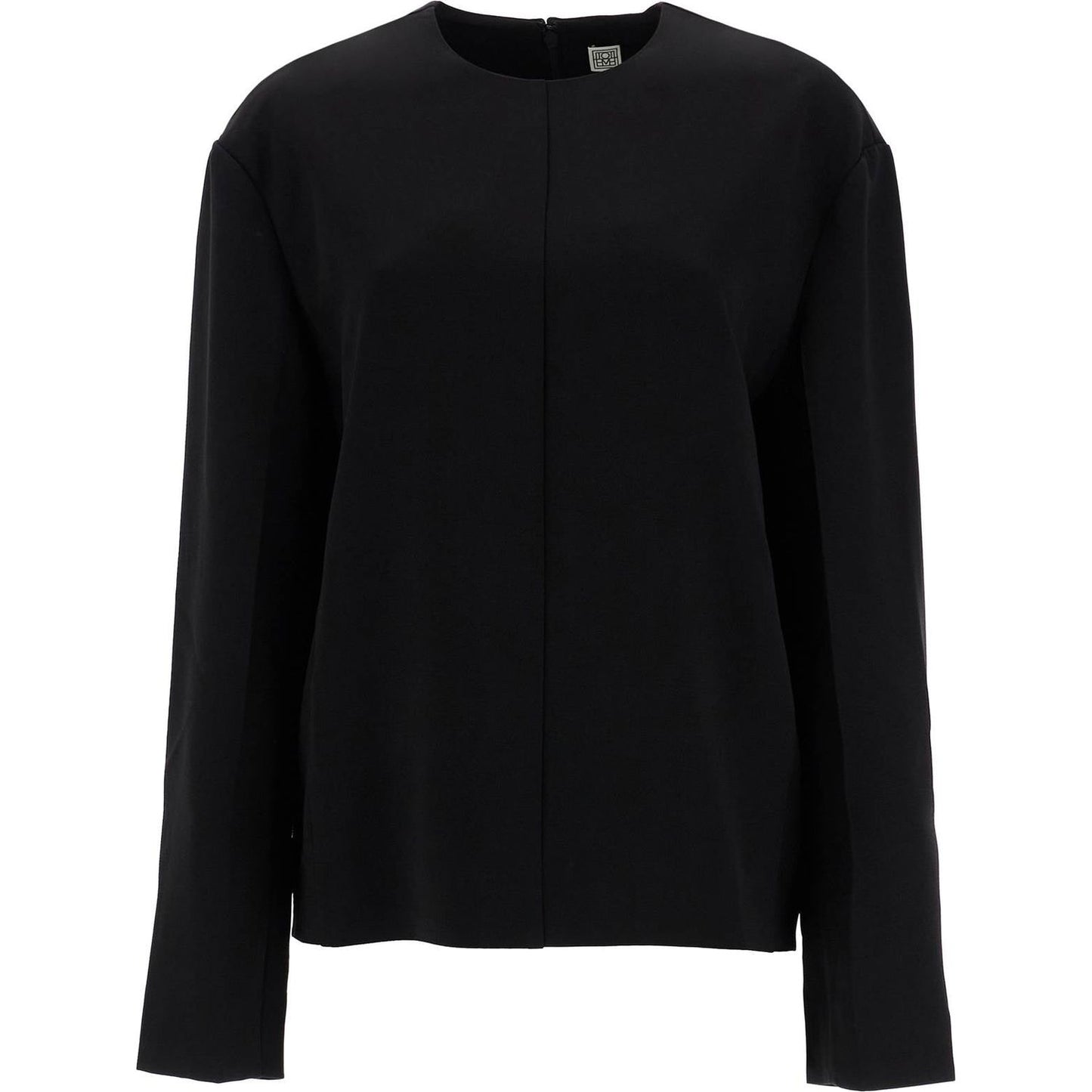 Toteme long-sleeved cady top Topwear Toteme