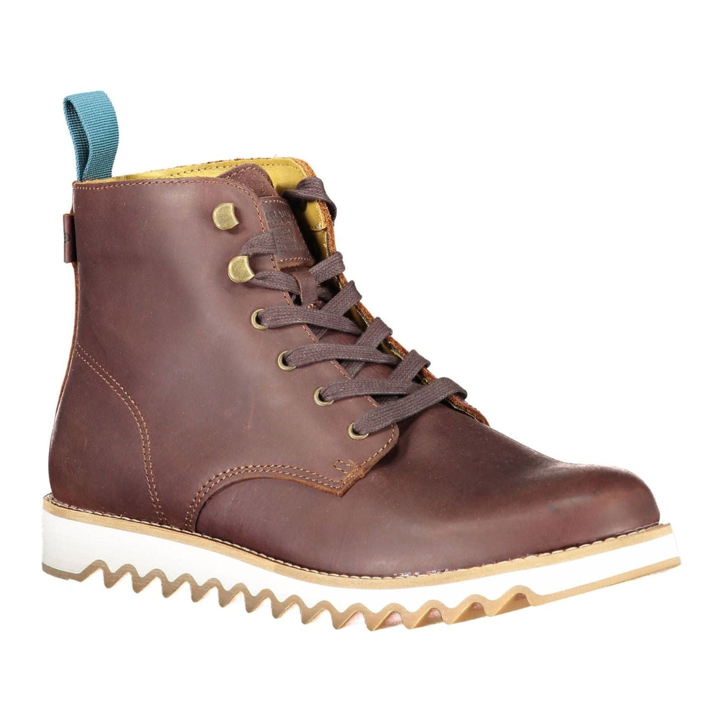 Levi's Brown Leather Men Boot Levi's