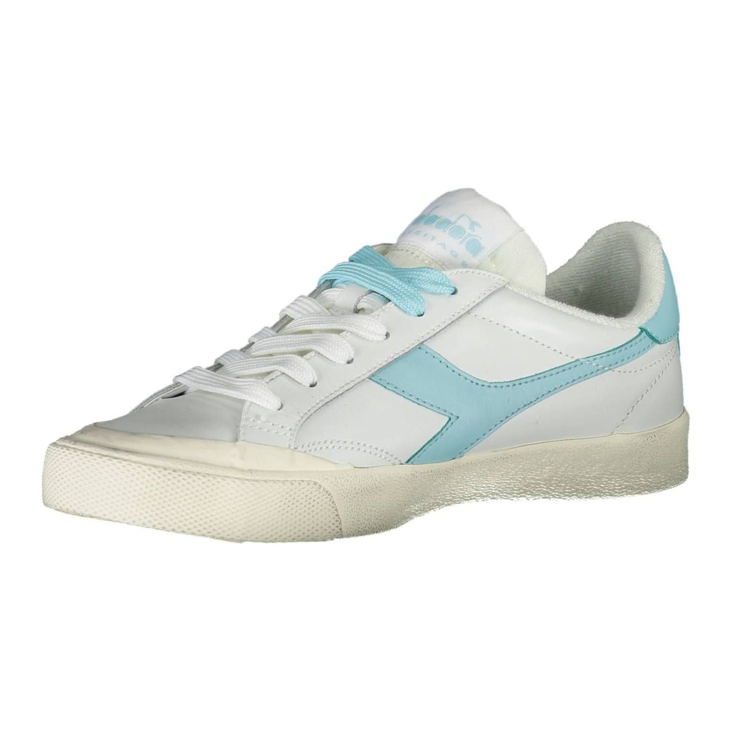 Diadora White Leather Women Sneaker Diadora