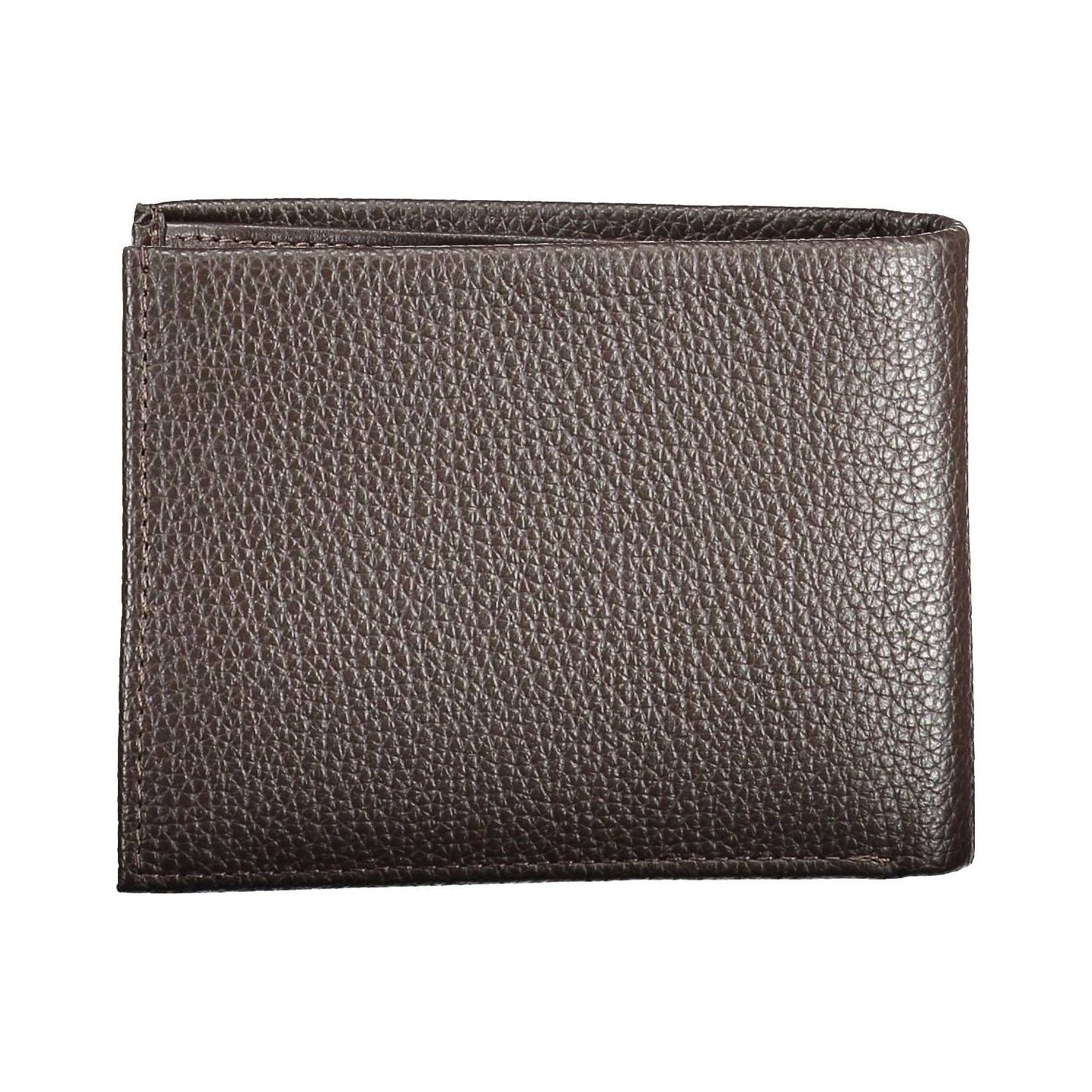 Calvin Klein Brown Leather Men Wallet Calvin Klein