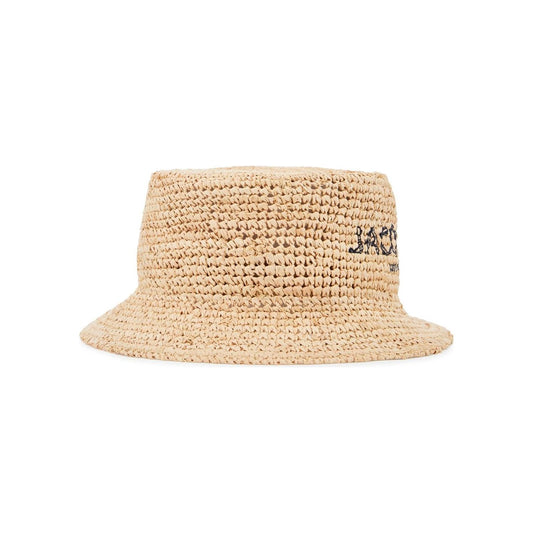 Jacquemus peach bucket hat for a stylish Scarves Hats & Gloves Jacquemus