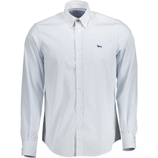 Harmont & Blaine Light Blue Cotton Men Shirt Harmont & Blaine