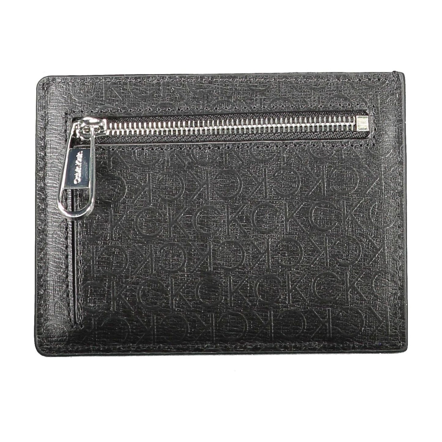 Calvin Klein Black Polyester Men Wallet Calvin Klein