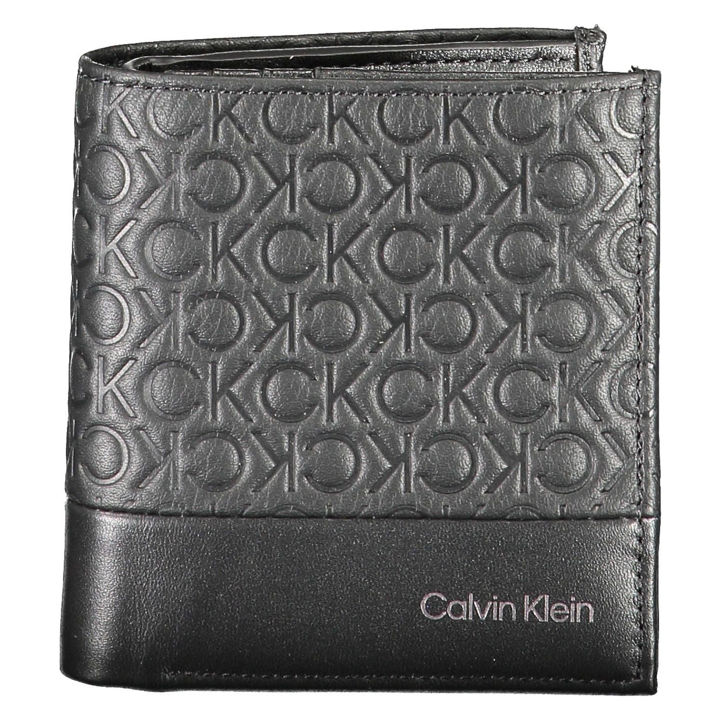 Calvin Klein Black Leather Men Wallet Calvin Klein