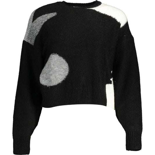 Desigual Black Acrylic Women Sweater Desigual