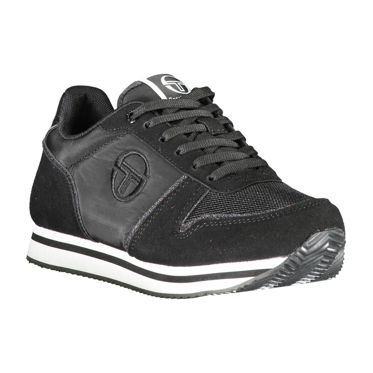 Sergio Tacchini Black Polyester Women Sneaker Sergio Tacchini