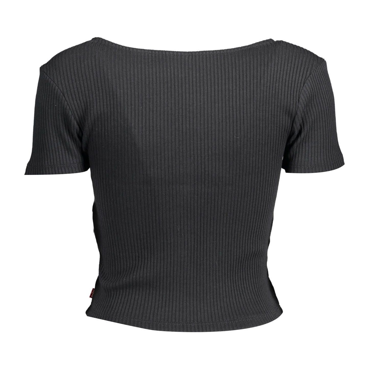 Levi's Black Cotton Women Top Levi's