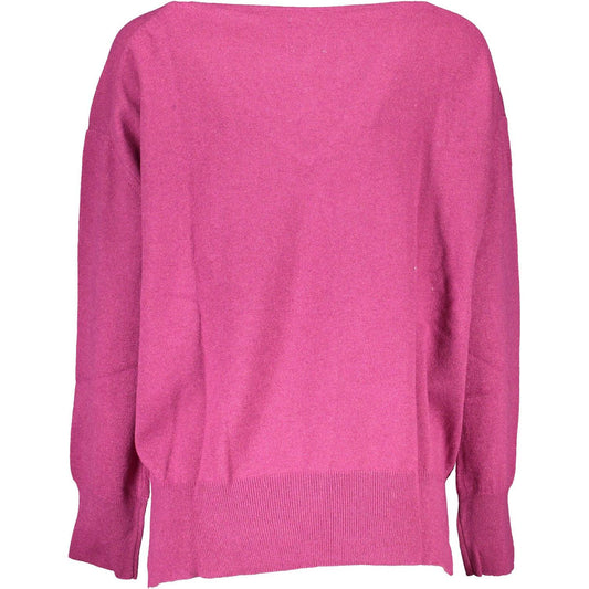 North Sails Purple Wool Women Sweater North Sails