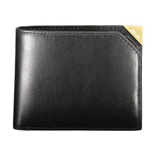 Calvin Klein Black Leather Mens Wallet Calvin Klein