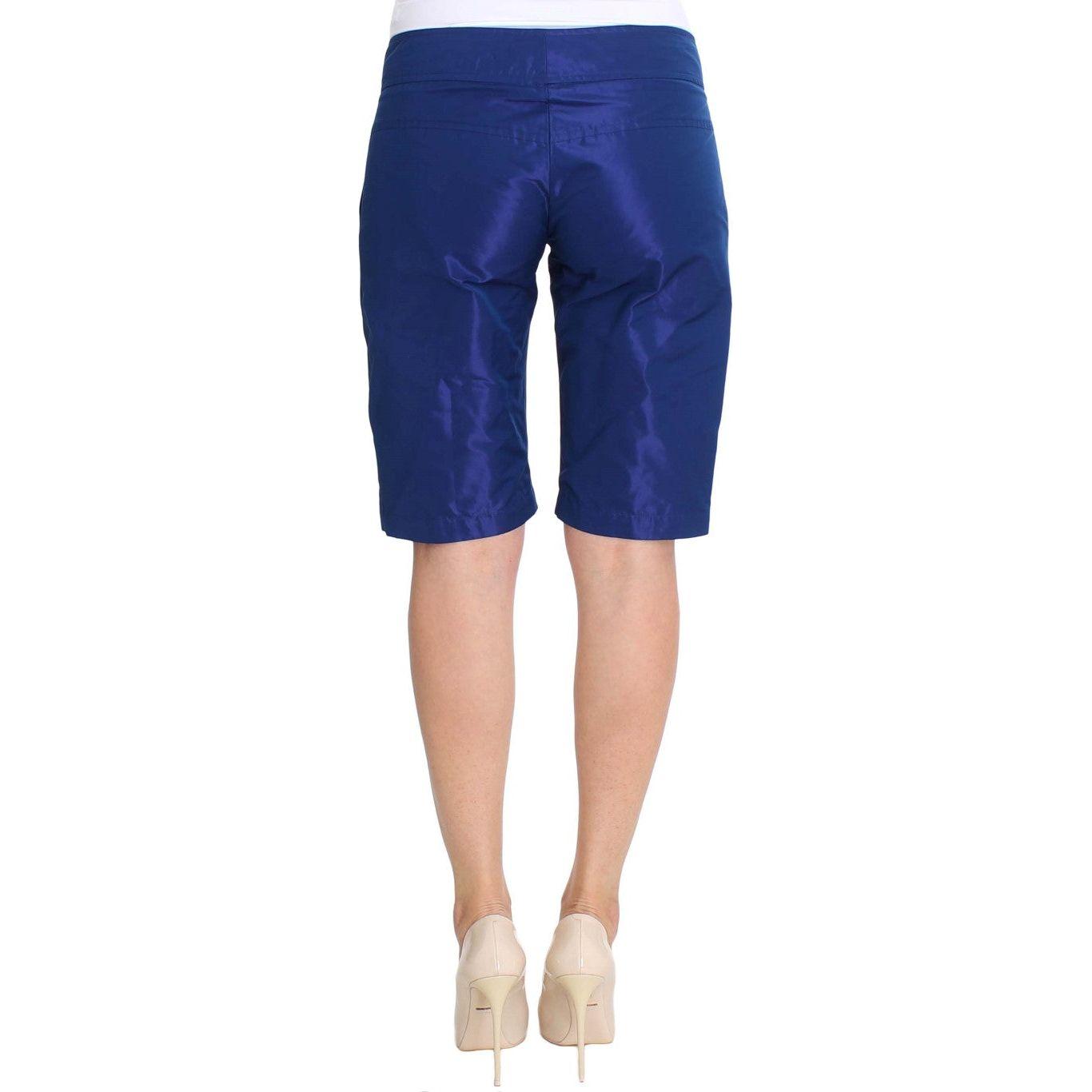 Ermanno Scervino Blue Above Knees Bermuda Shorts