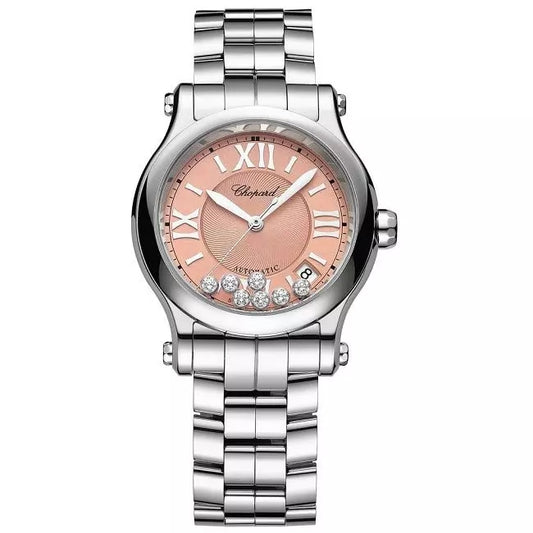 CHOPARD MOD. HAPPY SPORT AUTOMATIC W/Diamonds Lady,LUXURY WATCHES,Wristwatch
