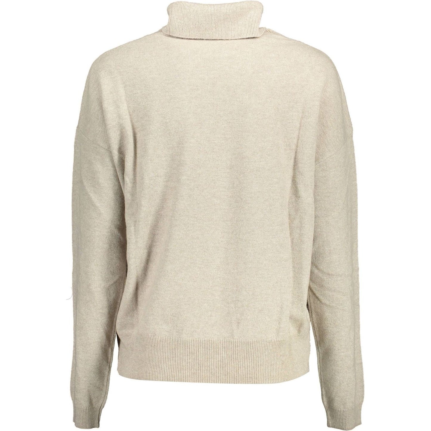 U.S. POLO ASSN. Beige Wool Women Sweater U.S. POLO ASSN.