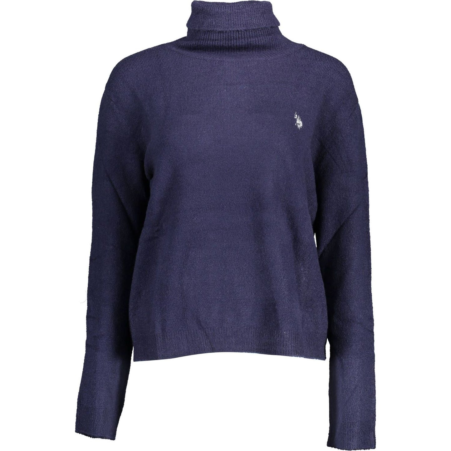 U.S. POLO ASSN. Blue Acrylic Women Sweater U.S. POLO ASSN.