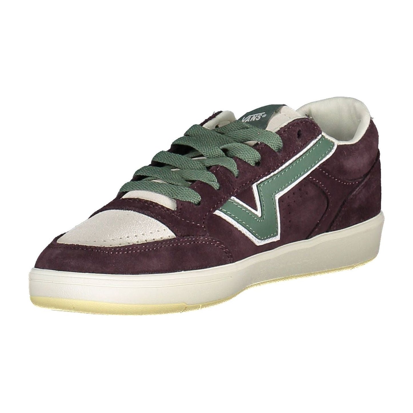 Vans Purple Leather Men Sneaker Vans