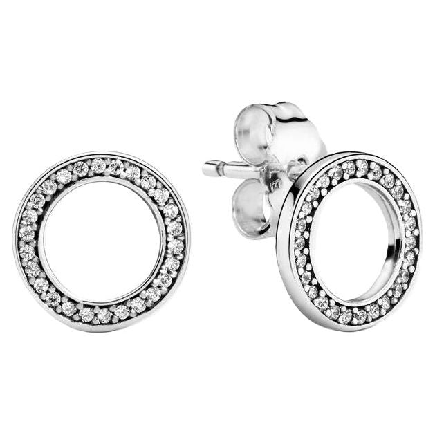 PANDORA JEWELRY Mod. 290585CZ Earrings PANDORA