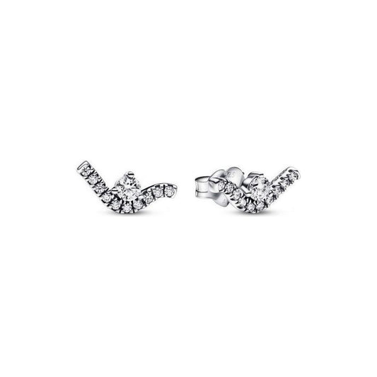 PANDORA JEWELS Mod. SPARKLING WAVE Category - Jewellery,Earrings,Gender-Women,Jewellery - Accessories,JEWELRY,Lady,PANDORA,Subcategory-WomenJewellery,Women,Women > Accessories > Jewellery,Women Jewellery