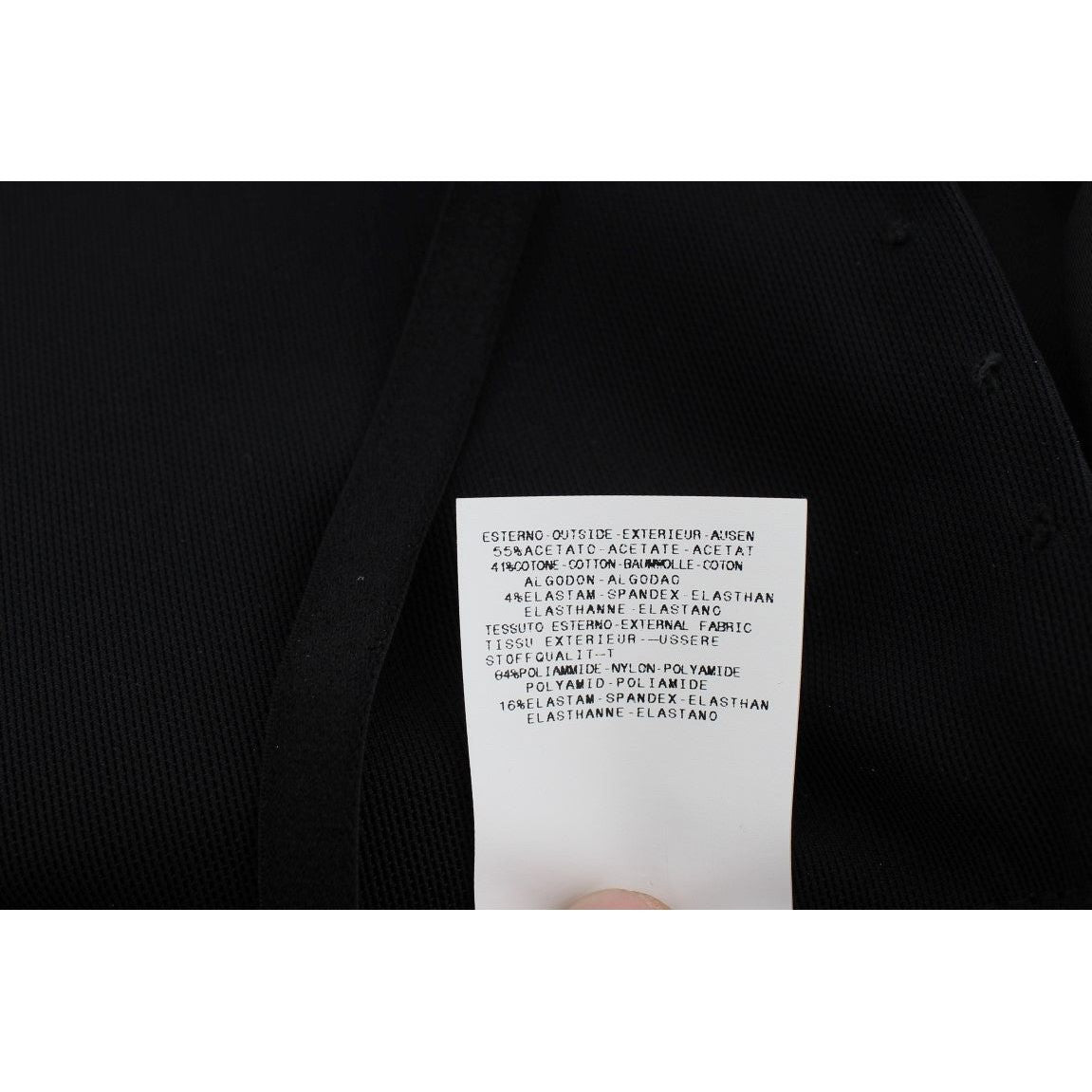 Exte Black Tank Party Evening Top Blouse