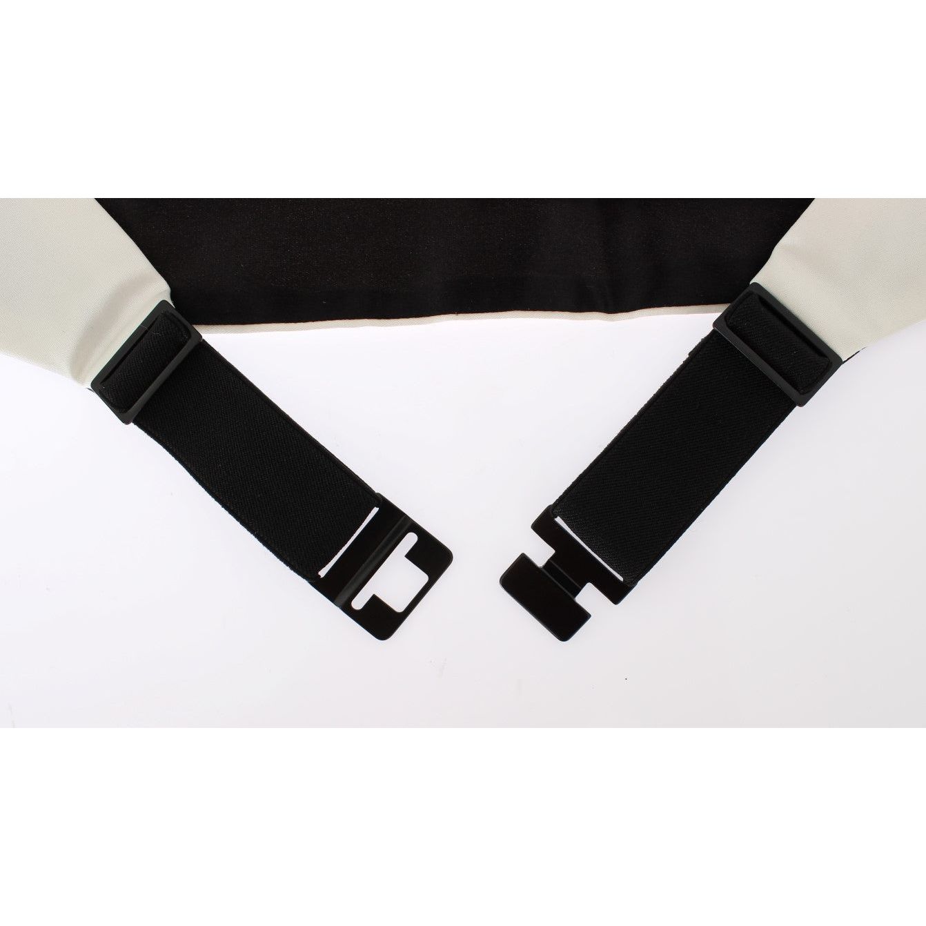 Dolce & Gabbana Exclusive White Silk Cummerbund Dolce & Gabbana