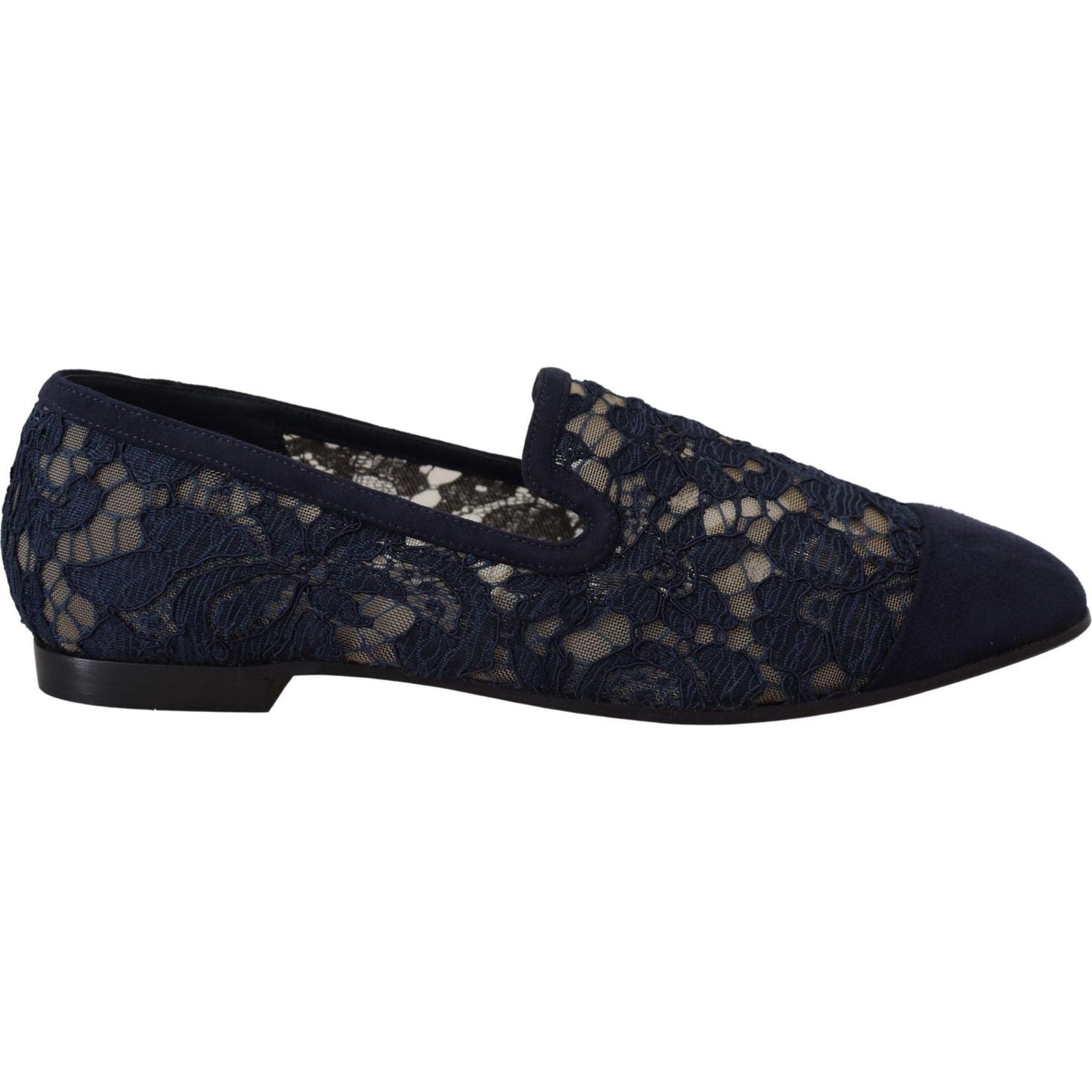 Dolce & Gabbana Elegant Blue Loafers Flats - Summer Chic Dolce & Gabbana