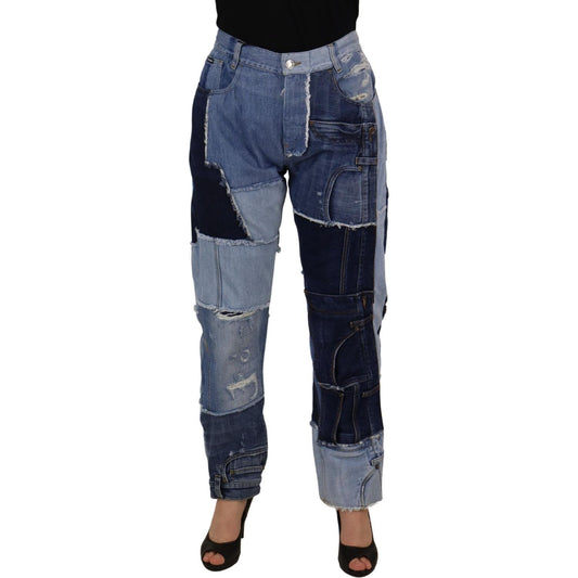 Dolce & Gabbana High Waist Skinny Couture Jeans Dolce & Gabbana