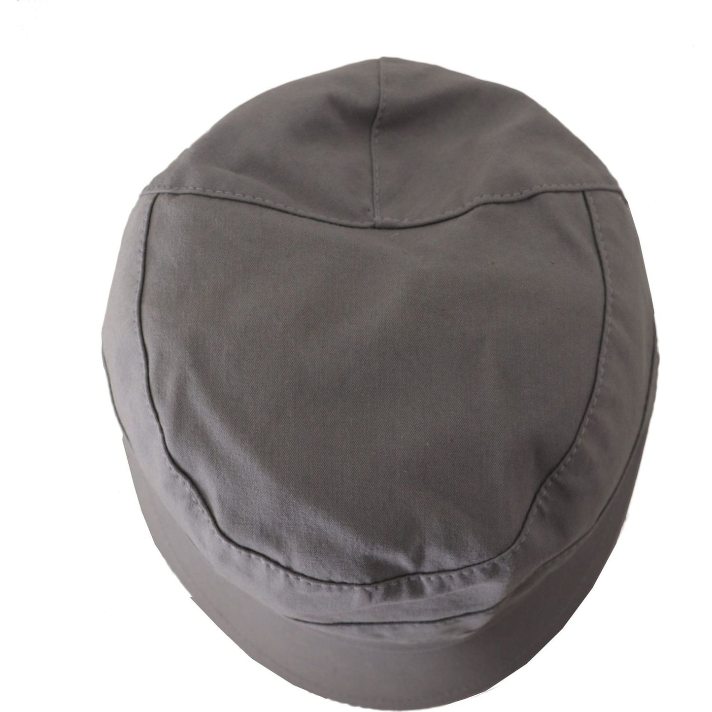 Dolce & Gabbana Elegant Gray Newsboy Cap - Classic Accessory Dolce & Gabbana