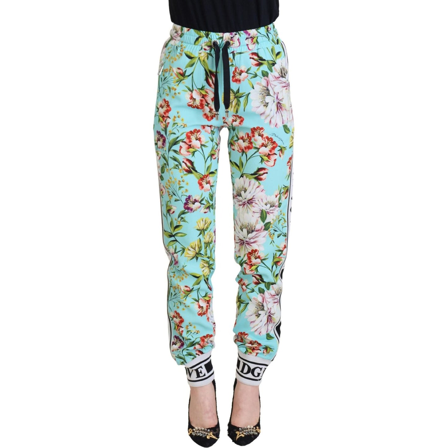 Dolce & Gabbana Elegant Multicolor Viscose Pants Dolce & Gabbana