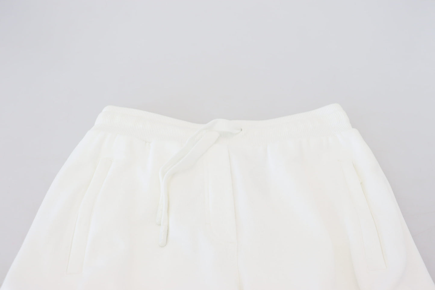 Dolce & Gabbana Elegant White Cotton Trousers Dolce & Gabbana