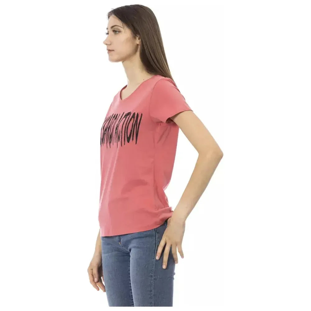 Trussardi Action Multicolor Cotton Women Top Trussardi Action