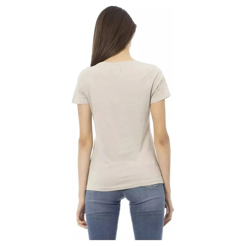 Trussardi Action Beige Cotton Women Top