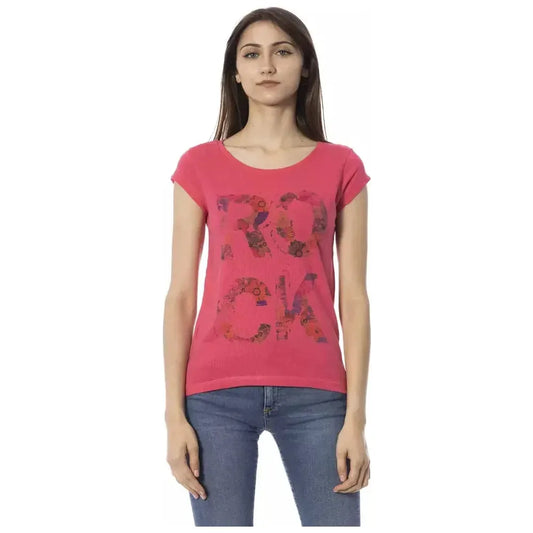 Trussardi Action Multicolor Cotton Women Top Trussardi Action