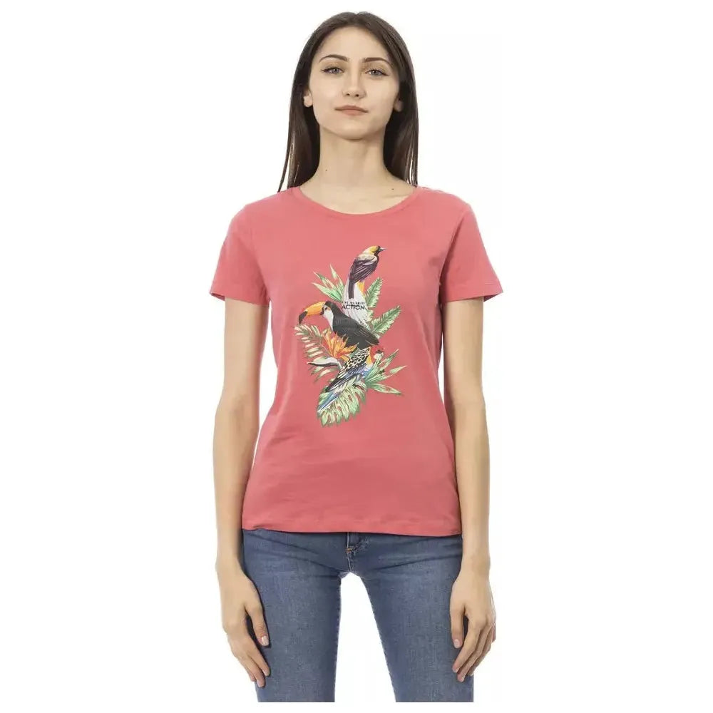 Trussardi Action Multicolor Cotton Women Top Trussardi Action