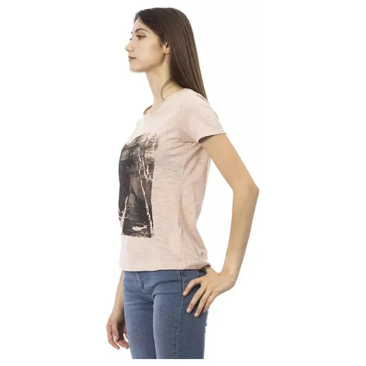 Trussardi Action Multicolor Cotton Women Top Trussardi Action