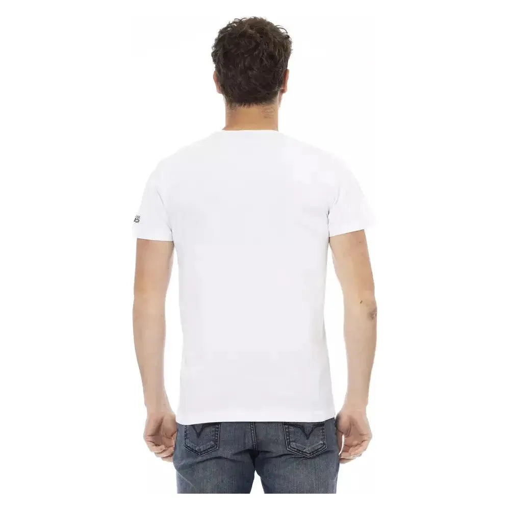 Trussardi Action White Cotton Men's T-Shirt