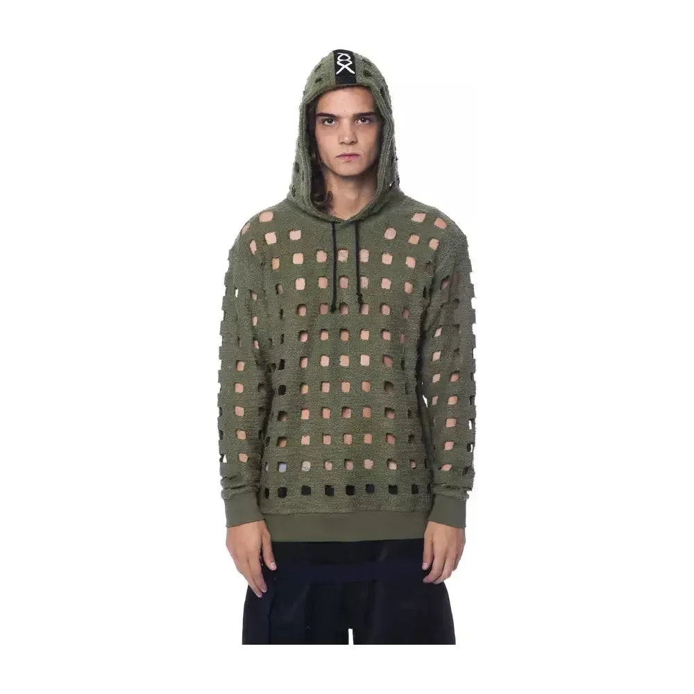 Nicolo Tonetto Army Cotton Men Sweater Nicolo Tonetto