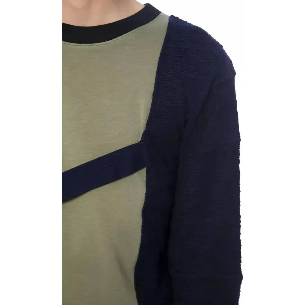 Nicolo Tonetto Army Cotton Men Sweater