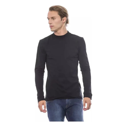 Verri Black Cotton Men's Sweater Verri