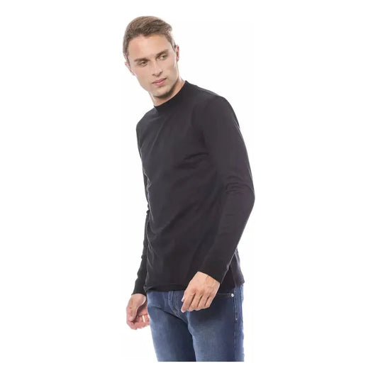 Verri Black Cotton Men's Sweater Verri