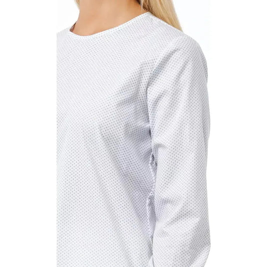 Bagutta White Cotton Women Blouse Bagutta