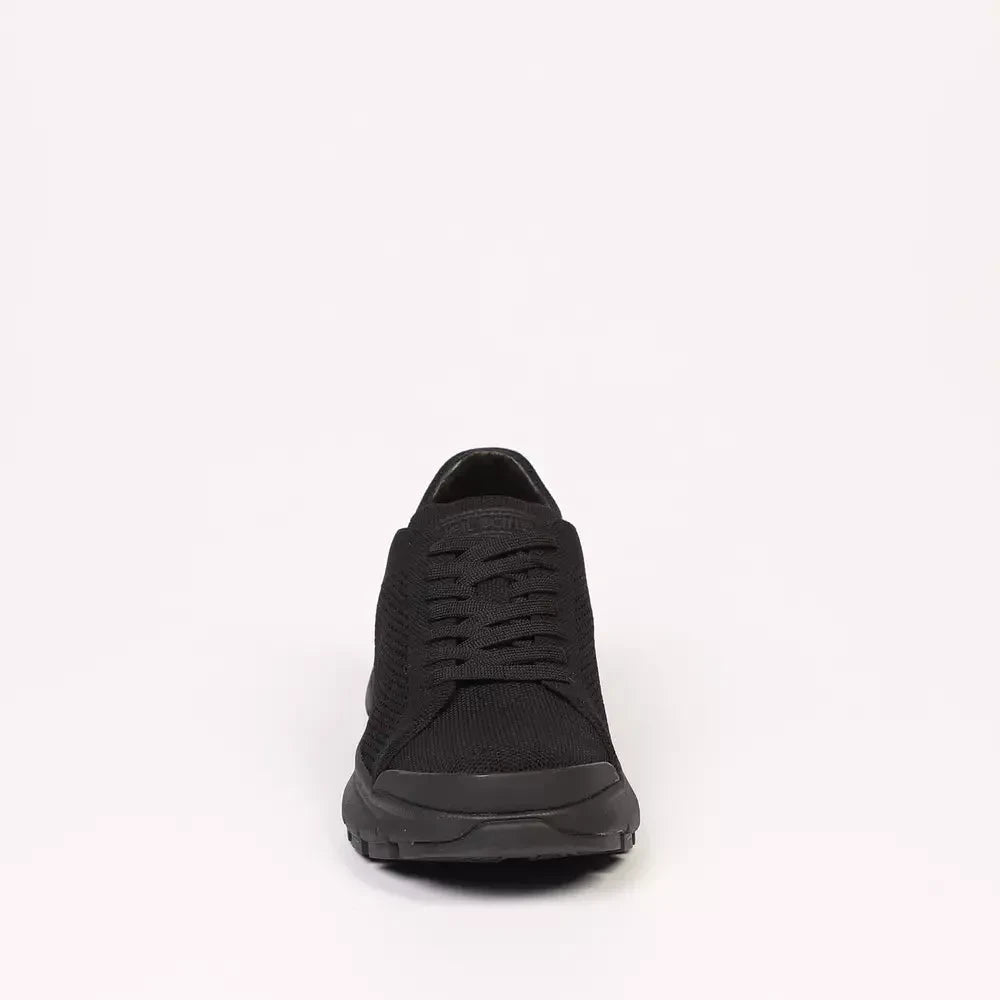 Neil Barrett Black Textile Men Sneaker Neil Barrett