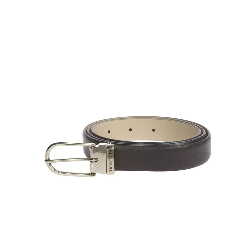 Trussardi Brown Leather Belt
