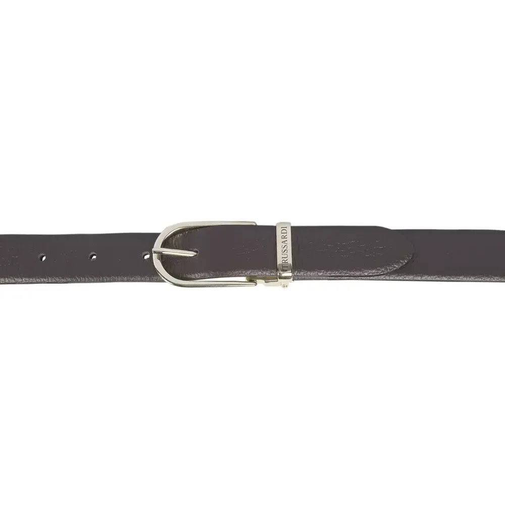 Trussardi Brown Leather Belt