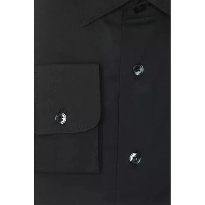 Robert Friedman Gray Cotton Men Shirt