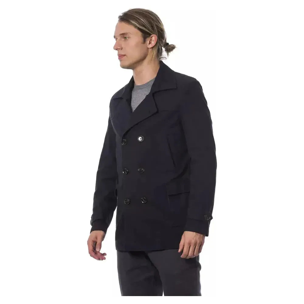 Verri Blue Cotton Men's Blazer