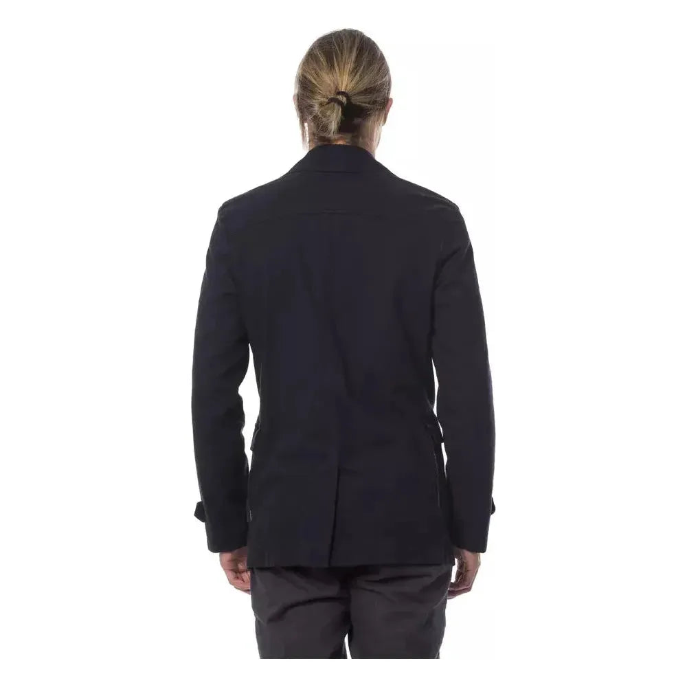 Verri Blue Cotton Men's Blazer